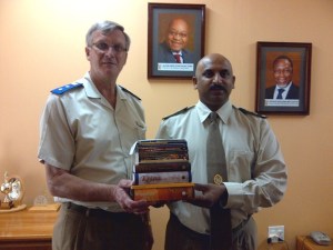Receiving Prabhupada's Books Pastor Sampie and Jerry Somaru